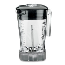 Waring Commercial Reprogrammable Hi-Power Blender with Sound Enclosure and  64 oz. Stainless-Steel Container