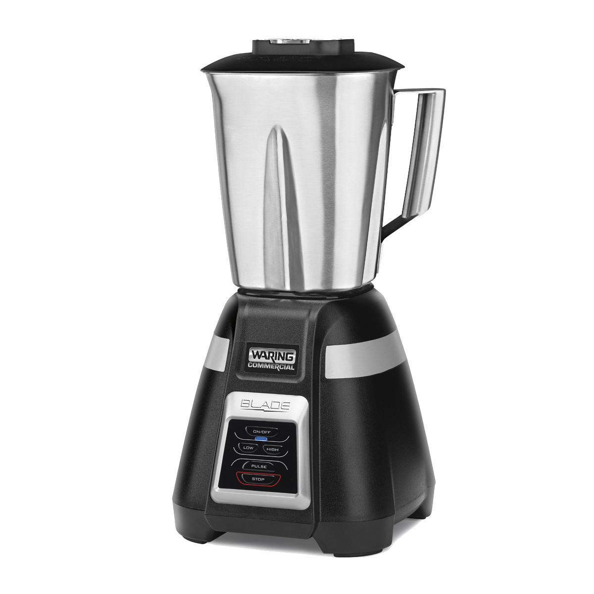 Waring Commercial Blade Series 1 HP Blender with Electronic Touchpad  Controls and Stainless Steel Container