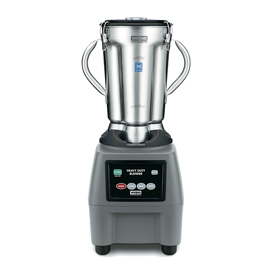 Minder criticus Misleidend Waring Commercial One-Gallon 3.75-HP Food Blender with Electronic Keypad