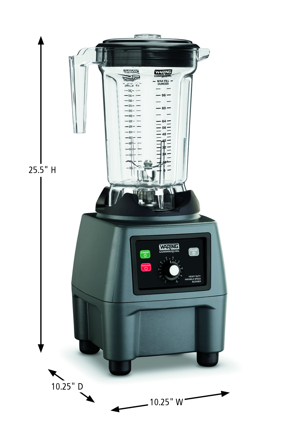 Waring Commercial One Gallon Variable Speed Food Blender – CB15VP