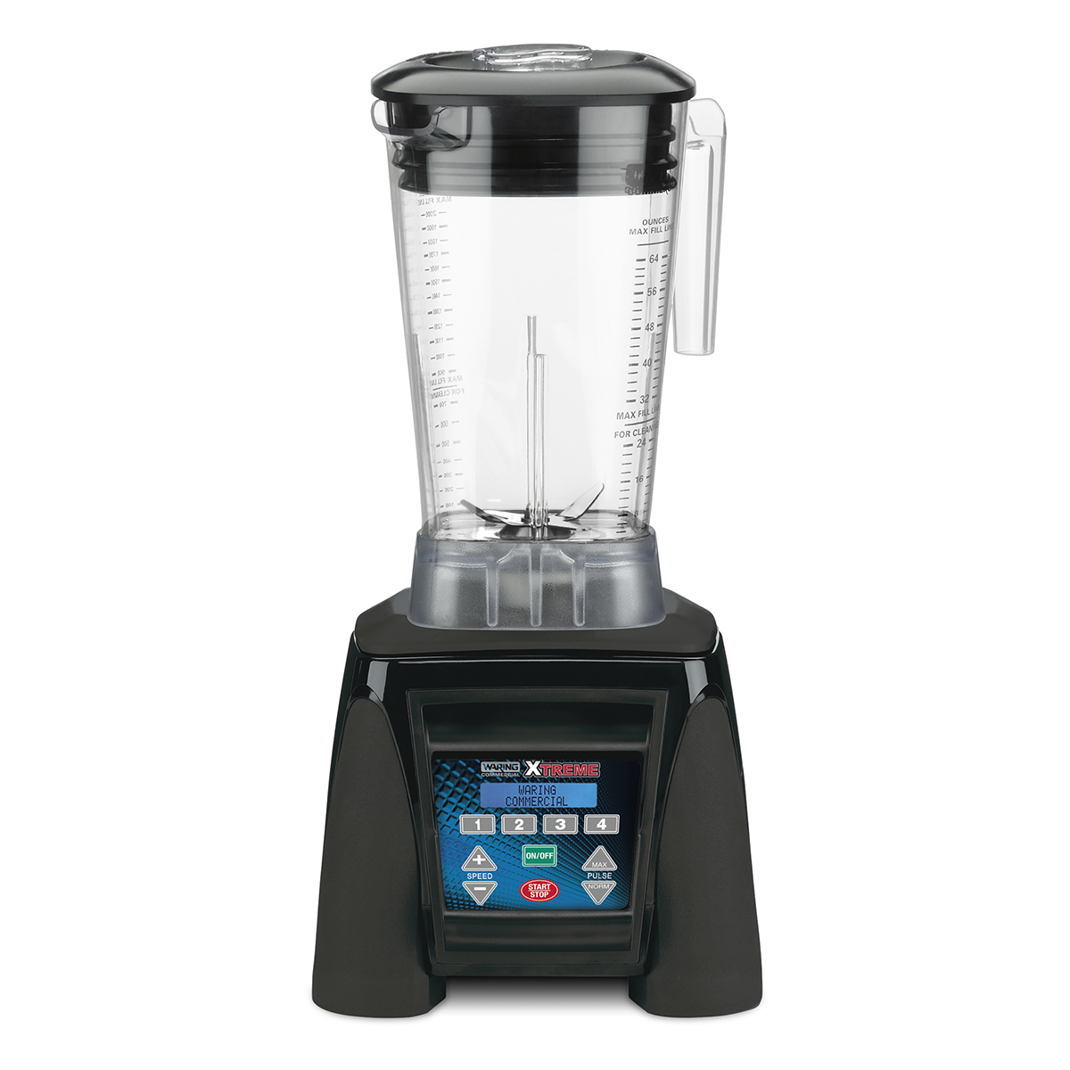 Waring Commercial Reprogrammable Hi-Power Blender with The Raptor™ 64 oz.  BPA-Free Copolyester Container