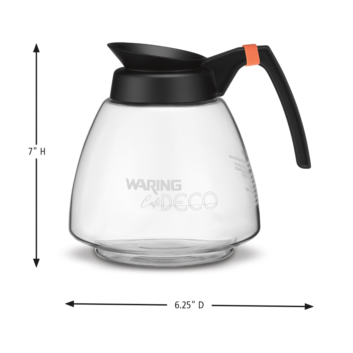 Café Deco® 64 oz. Glass Decanter