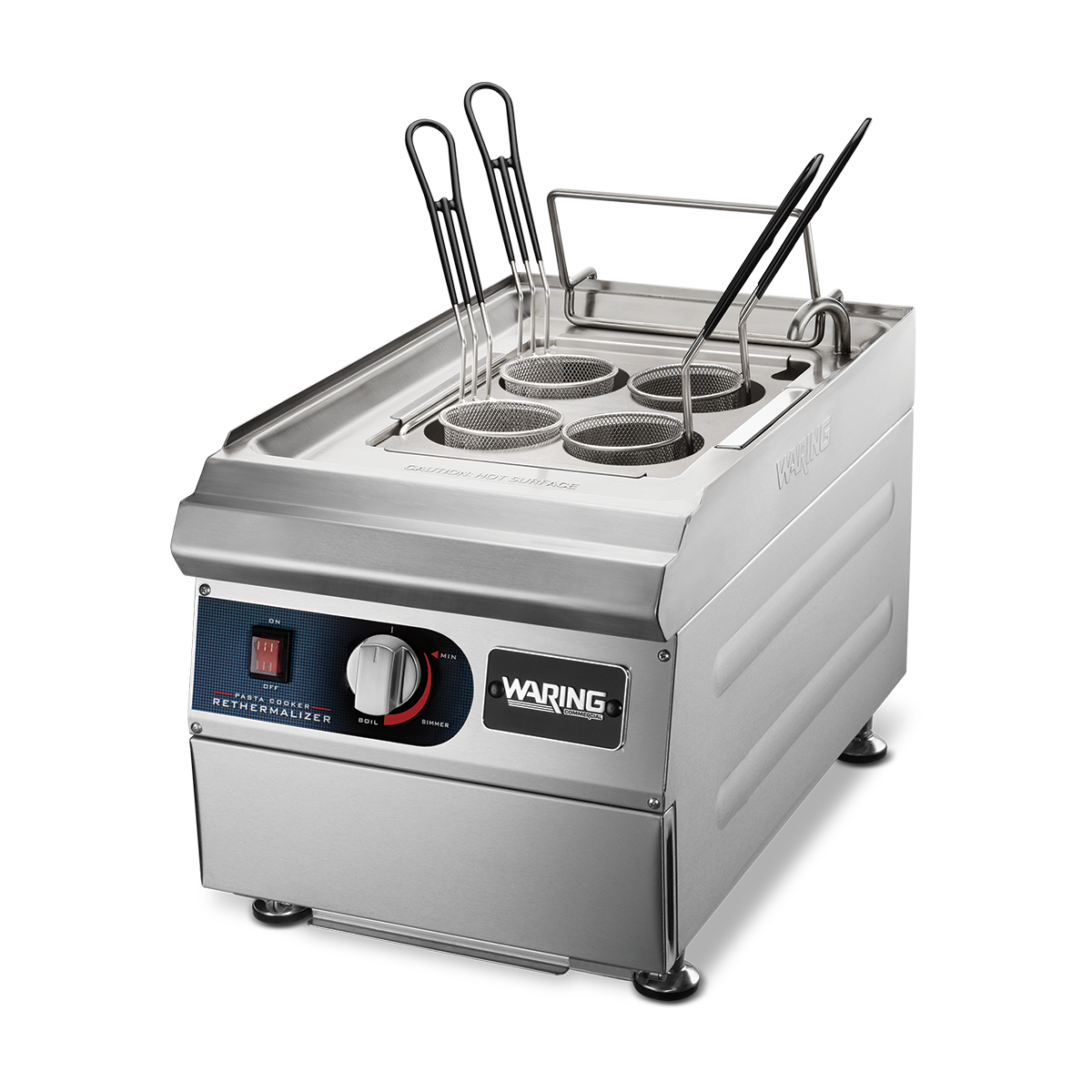 Waring Commercial WDF1000 Electric Deep Fryer, 120V, 10 lb