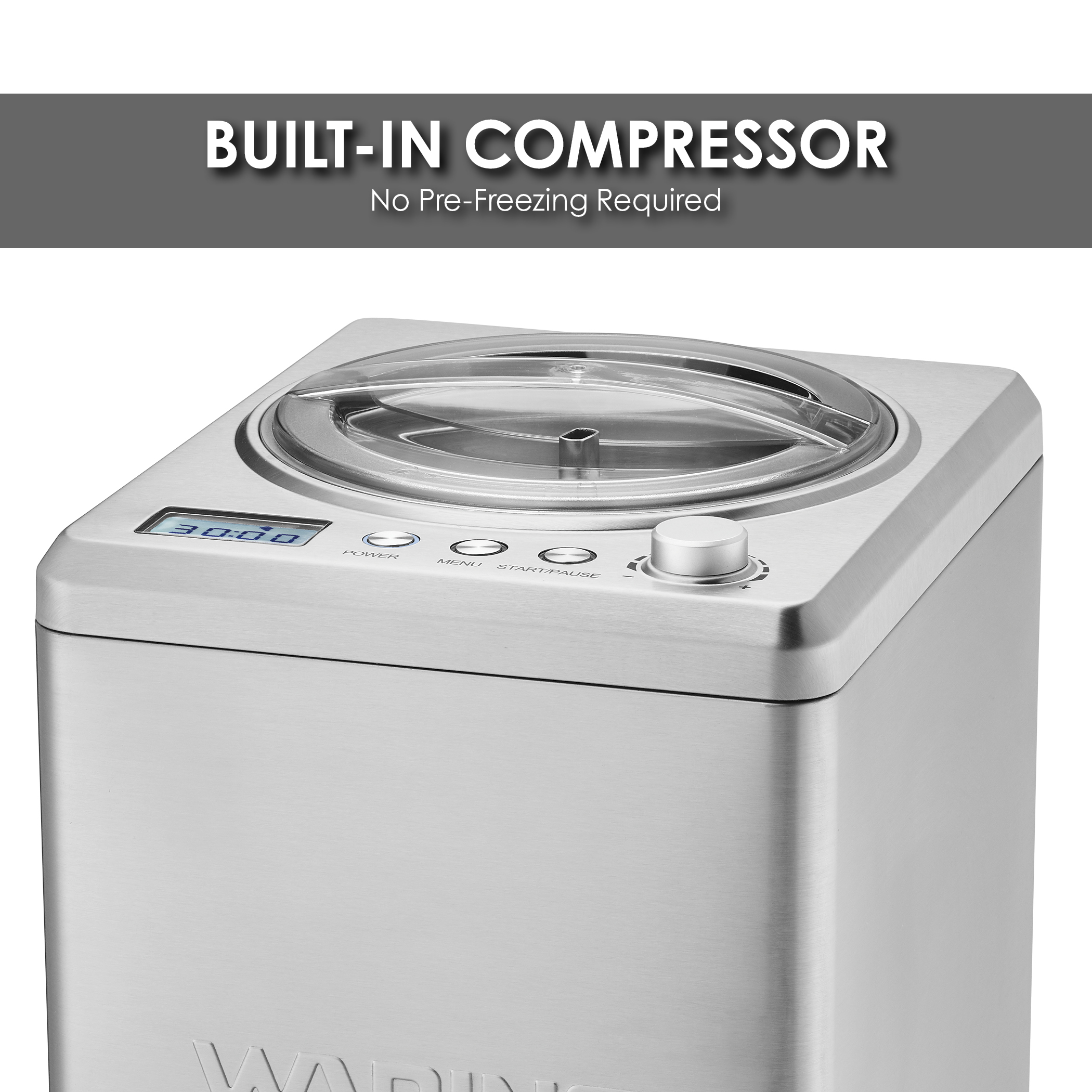 Waring Commercial 2-Qt. Compressor Ice Cream Maker