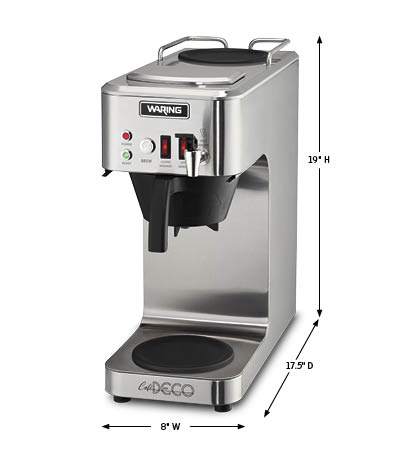 Waring WCM60PT Cafe Deco Thermal Coffee Brewer