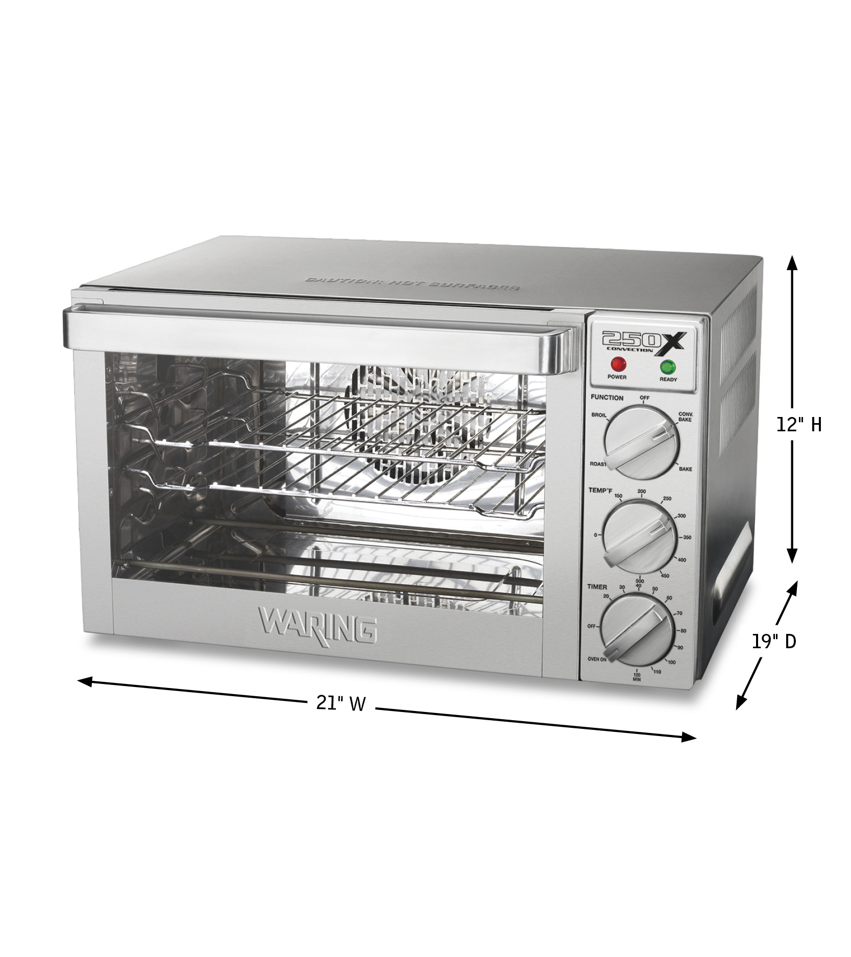 Waring - WCO250X - Quarter Size Commercial Convection Oven