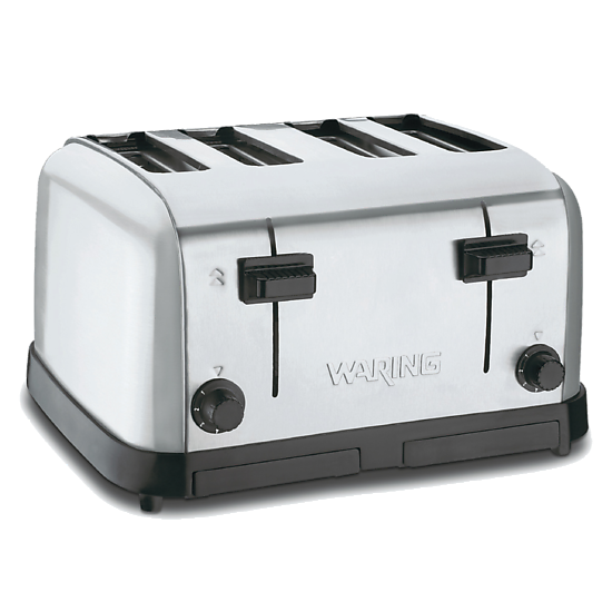 Waring Commercial WCT708 Medium-Duty 4-Slot Toaster