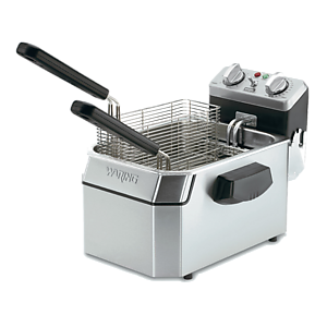 Black Stainless Steel Dual Basket ProFry™