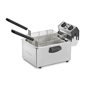 Waring DF280 Digital Deep Fryer w/ Removable Oil Container & Timer, 2.3-lb  Food Capacity