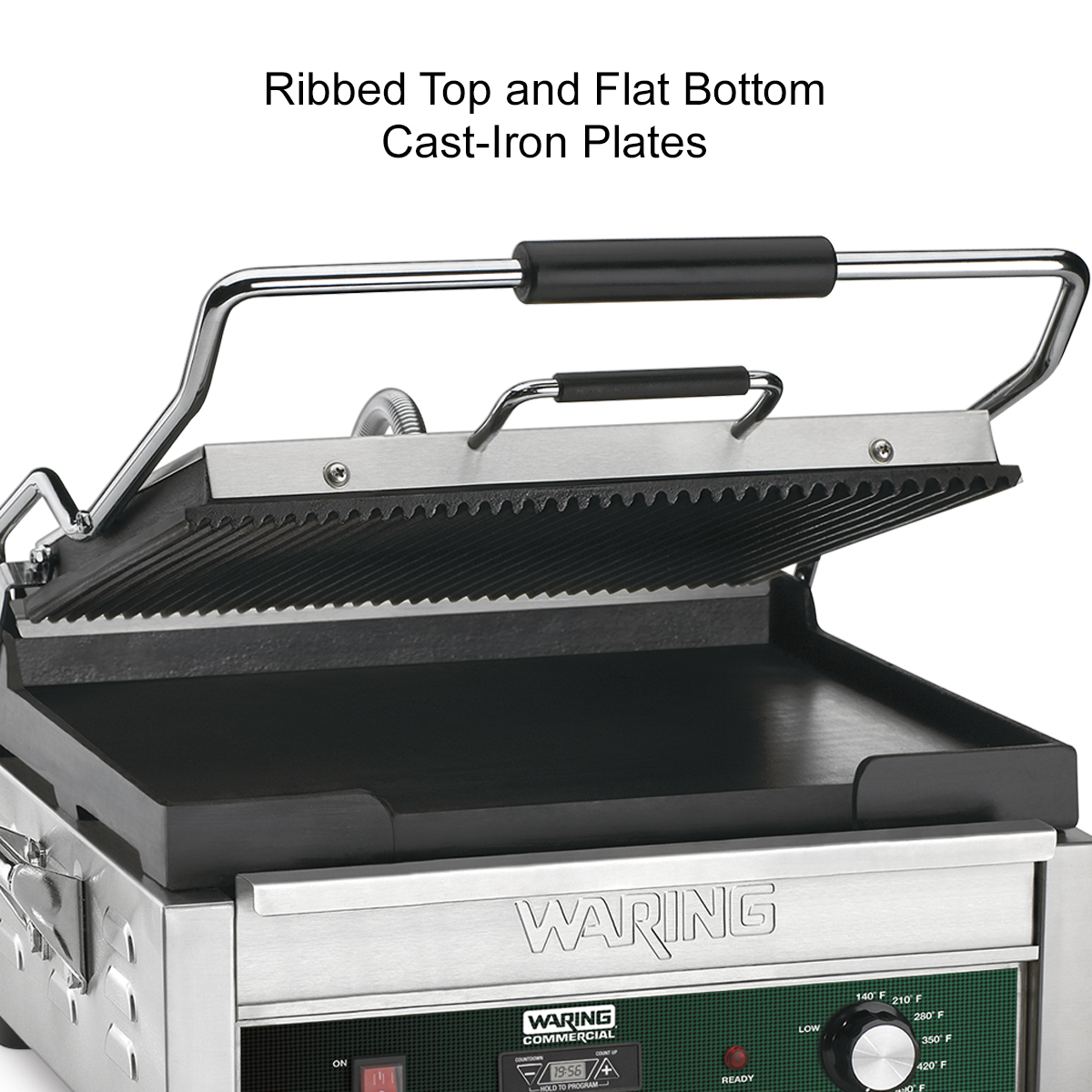 Waring Commercial Compact Italian-Style Flat Grill – 120V