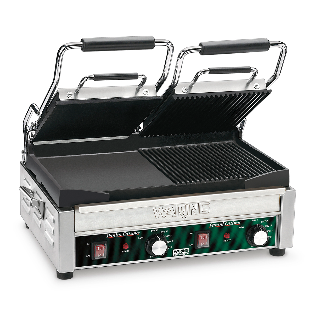 Waring Commercial Double Italian-Style Panini/Flat Grill – 240V