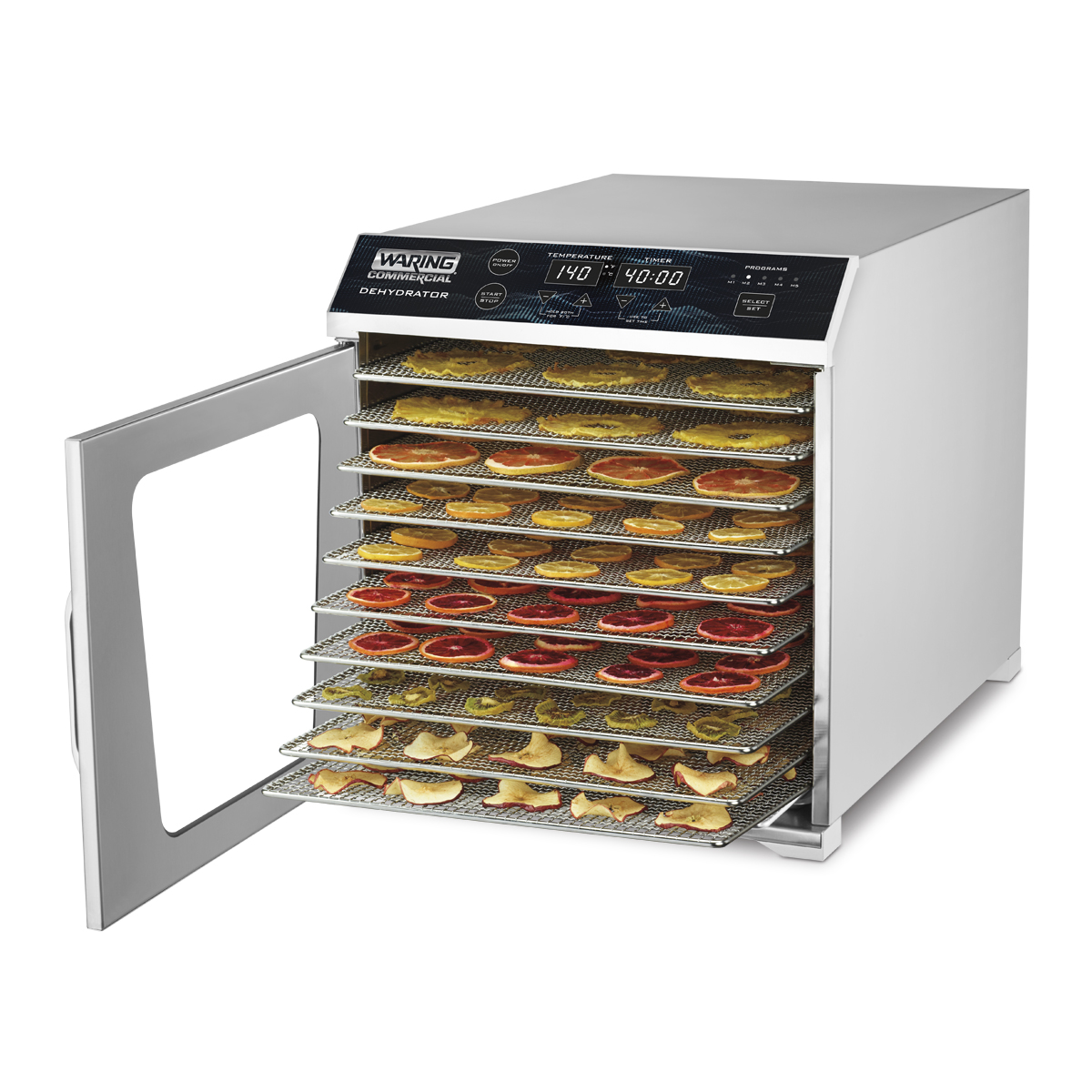 Waring Mercial 10 Tray Food Dehydrator Wdh10 Waring Mercial 10 Tray Food Dehydrator Wdh10