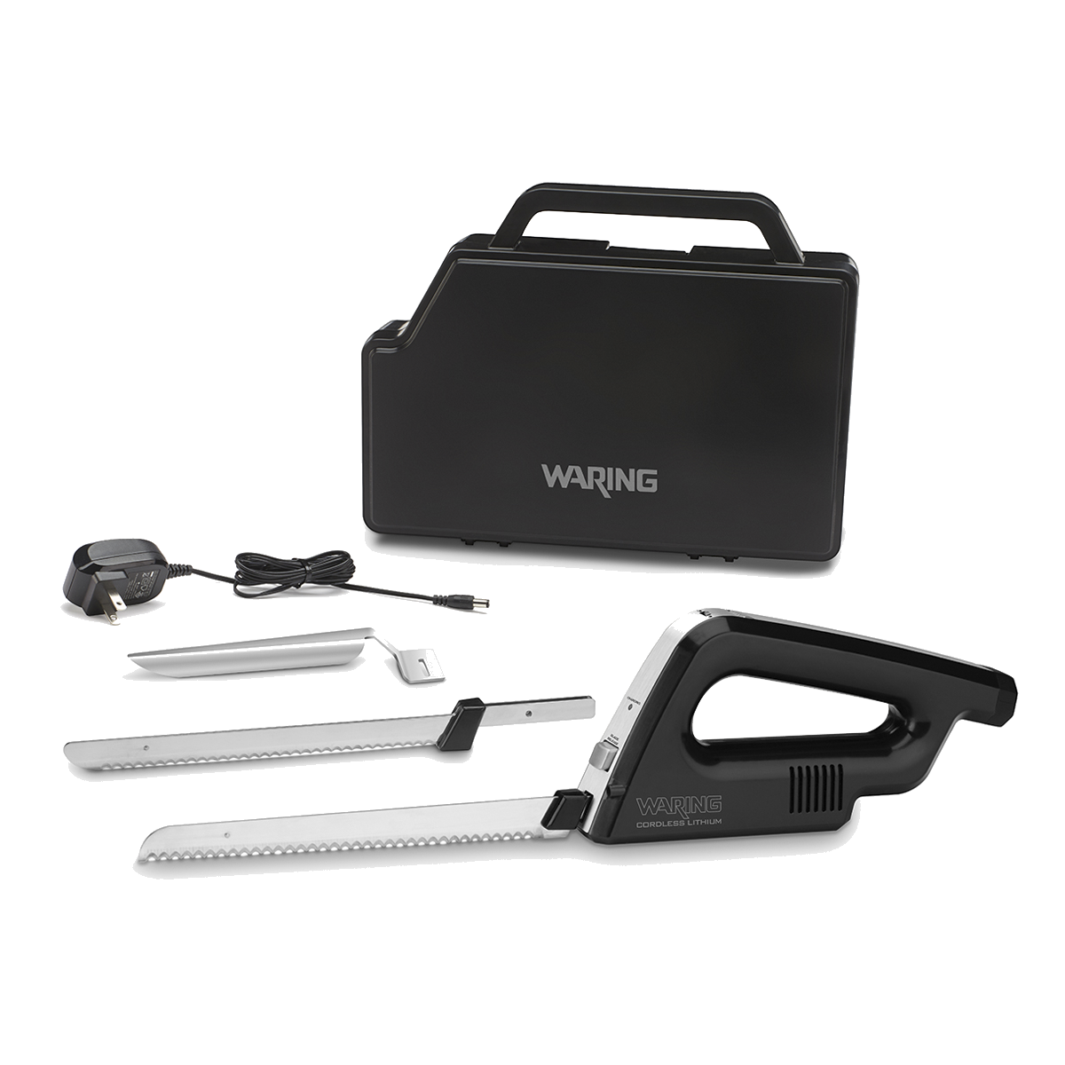 Waring Commercial Cordless Lithium Electric Knife Powered by Heavy