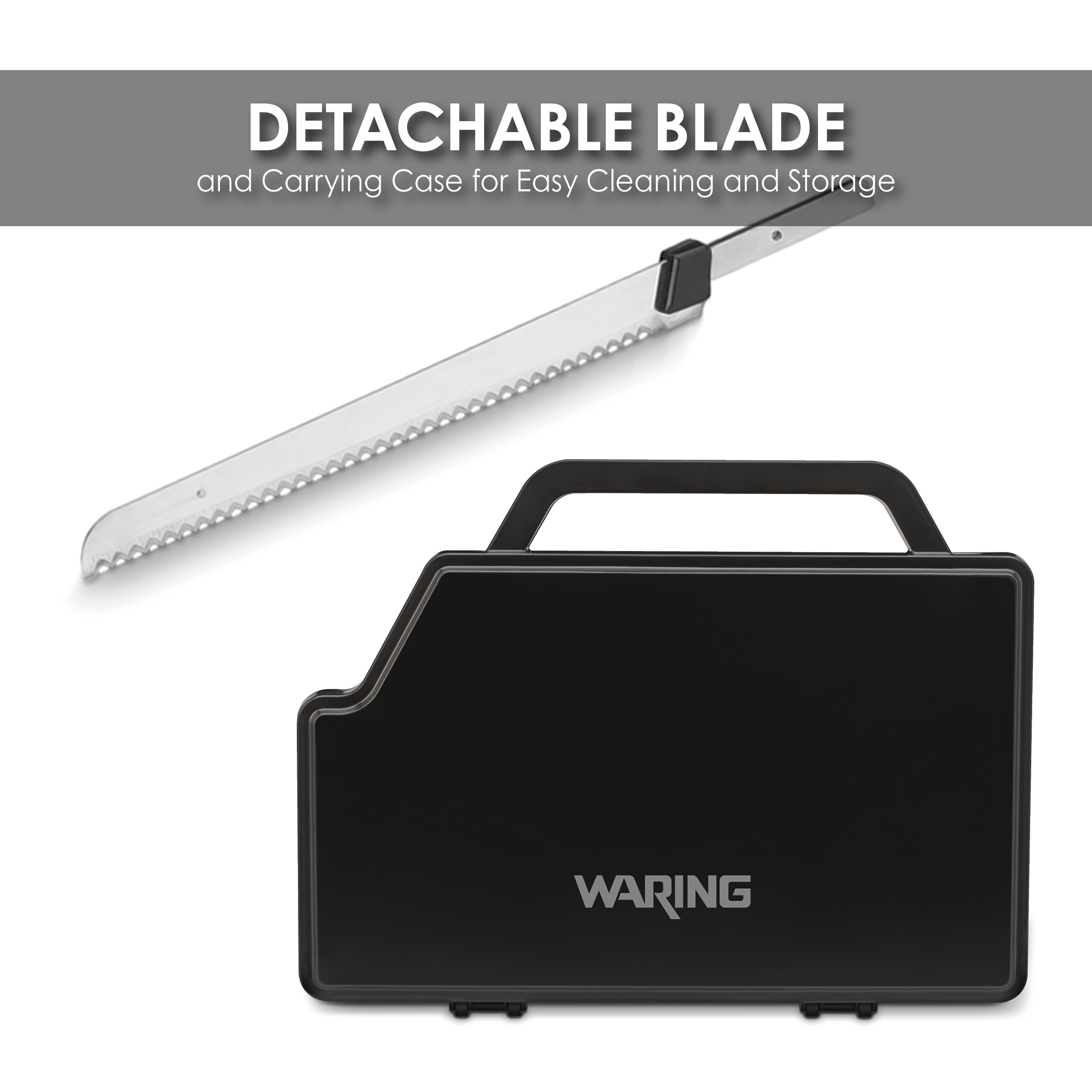 Waring Commercial Cordless Lithium Electric Knife Powered by Heavy