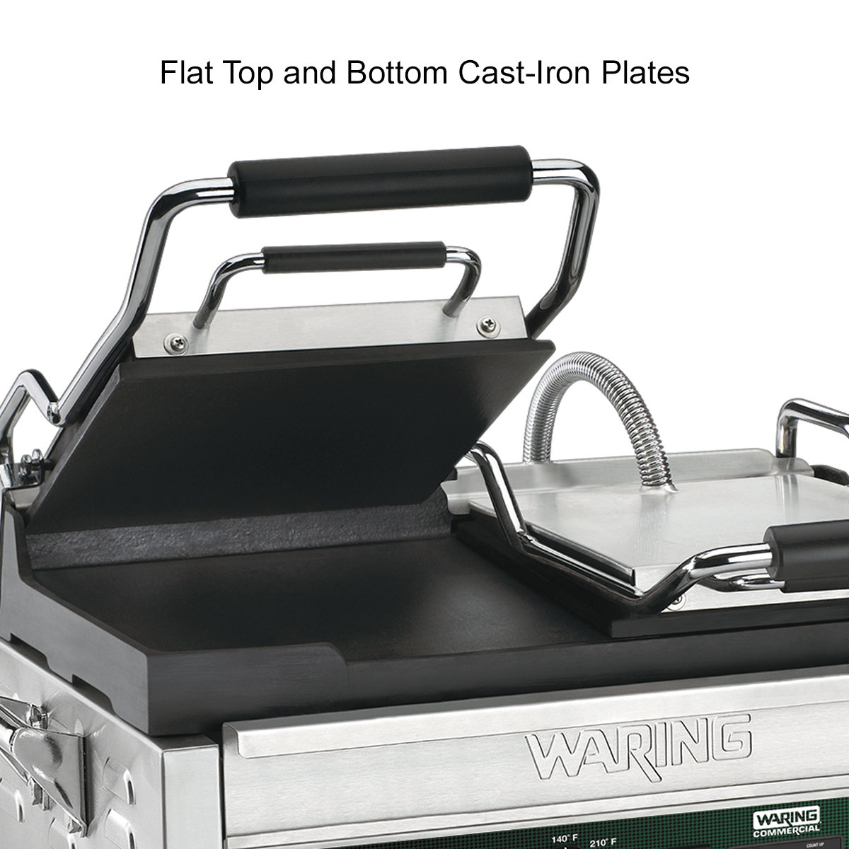 Waring Commercial Compact Italian-Style Flat Grill – 120V