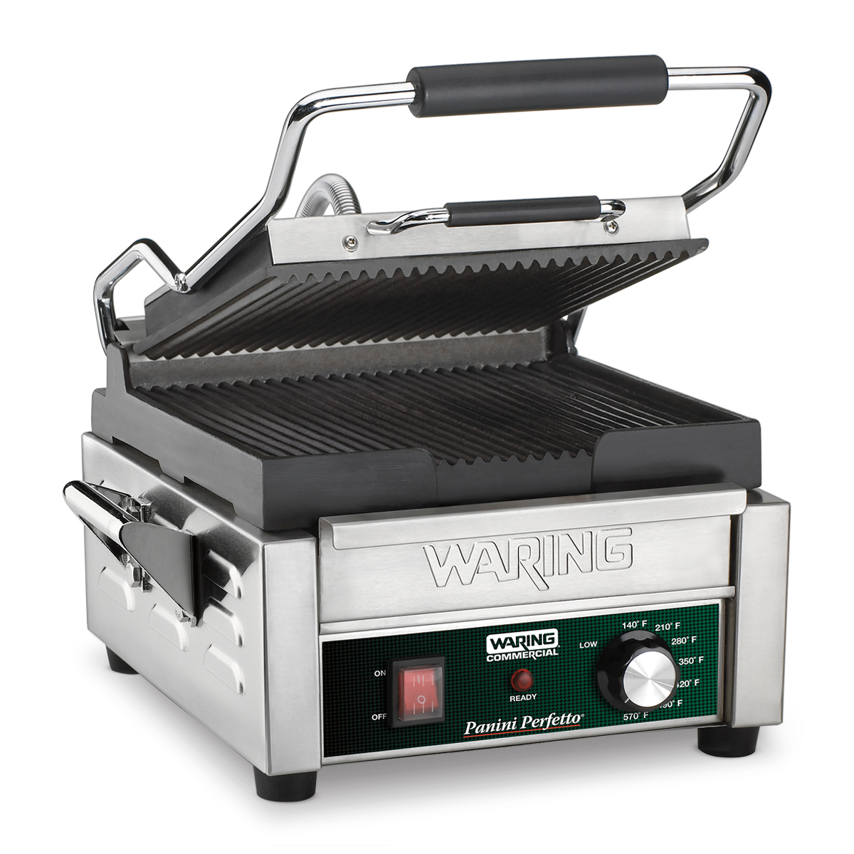 Waring Commercial Compact Italian-Style Panini Grill – 120V