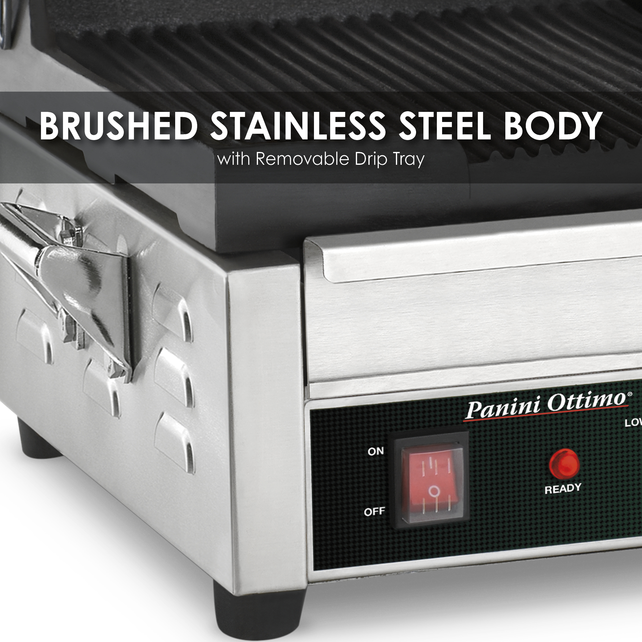Waring Commercial - Double Italian-Style Panini/Flat Grill with Timer - 240T