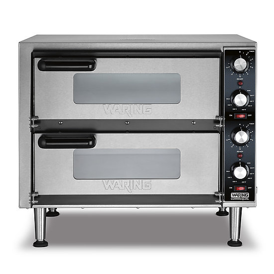 Waring Commercial Double-Deck Pizza Oven - Dual Chamber