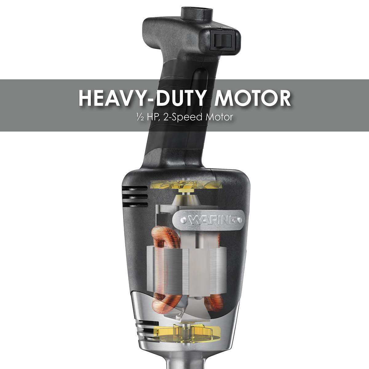 Quik Stik® 10 Medium Duty Immersion Blender w/ 1/2 HP Motor