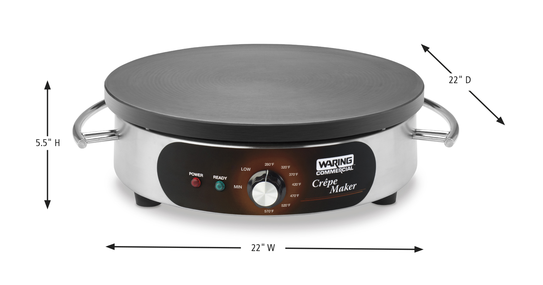 Waring Commercial 16 Electric Crêpe Maker