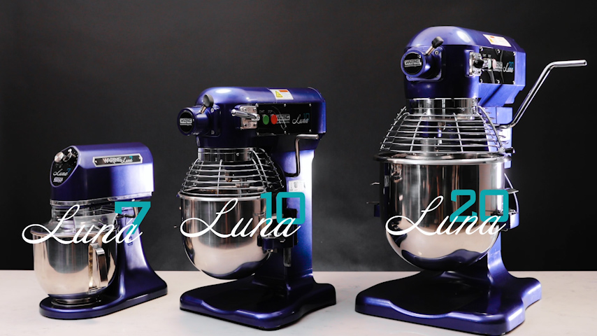 Waring WSM7L, 7 Quart PLANETARY Mixer, Luna Series