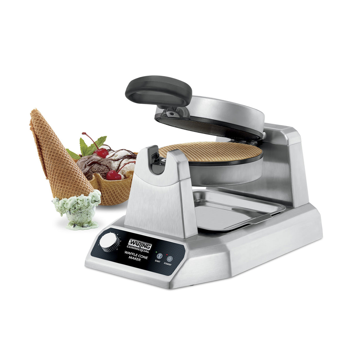waffle cone rolling and forming tool