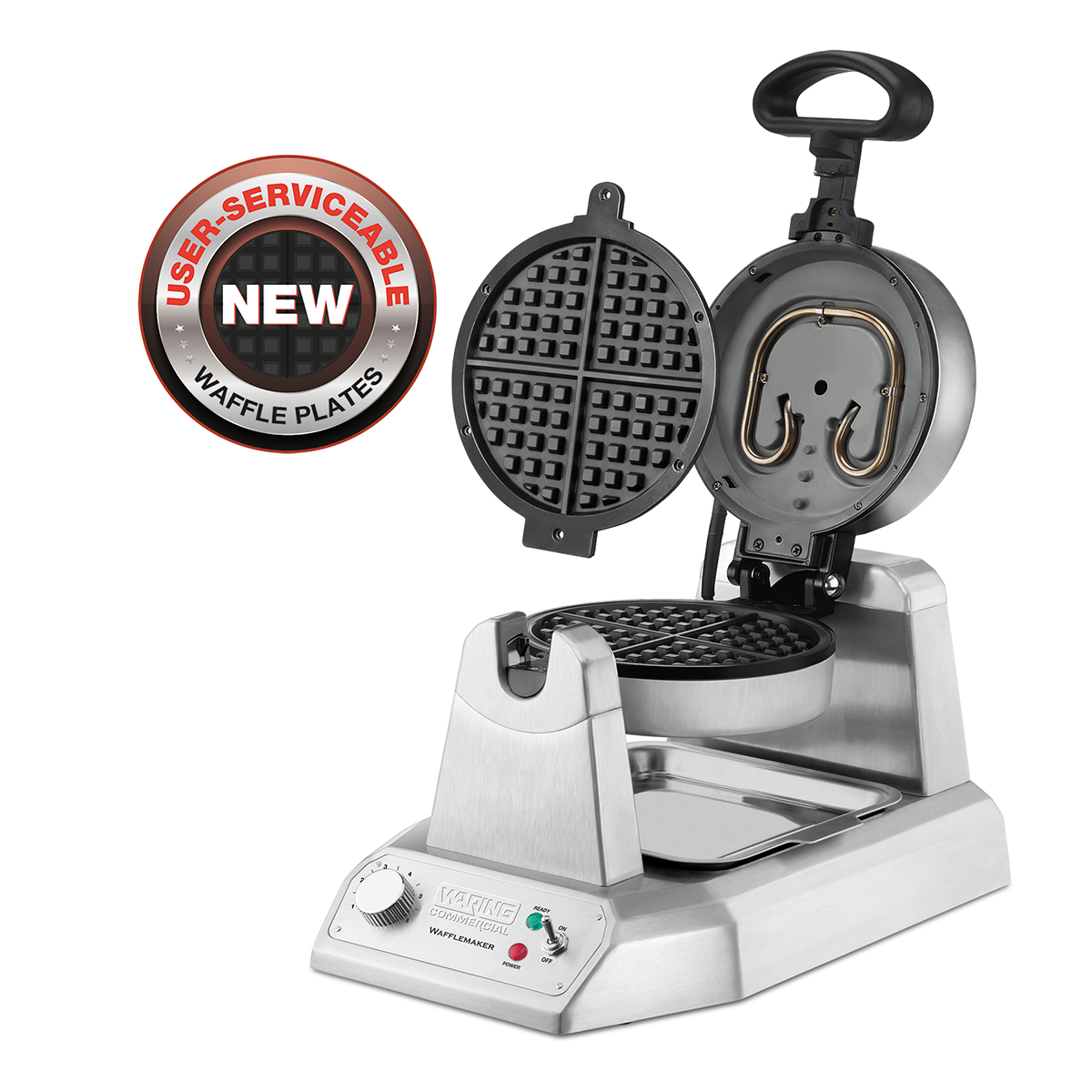 Waring Commercial Single Classic Waffle Maker – 120V 1200W