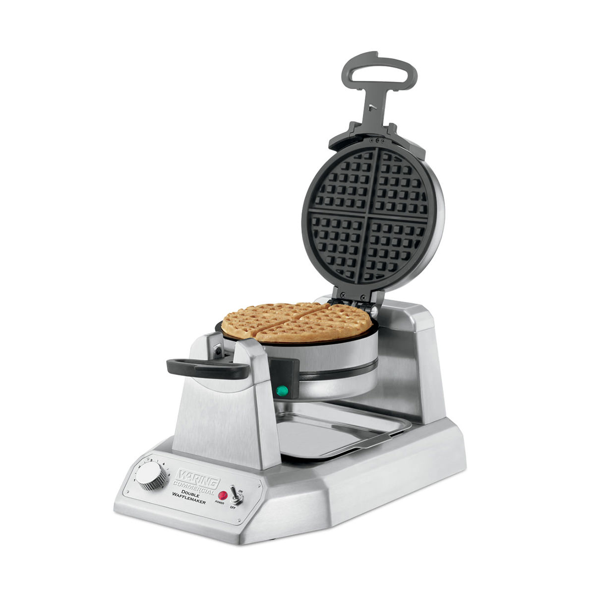 Waring Commercial Double Vertical Classic Waffle Maker 120v 1300w
