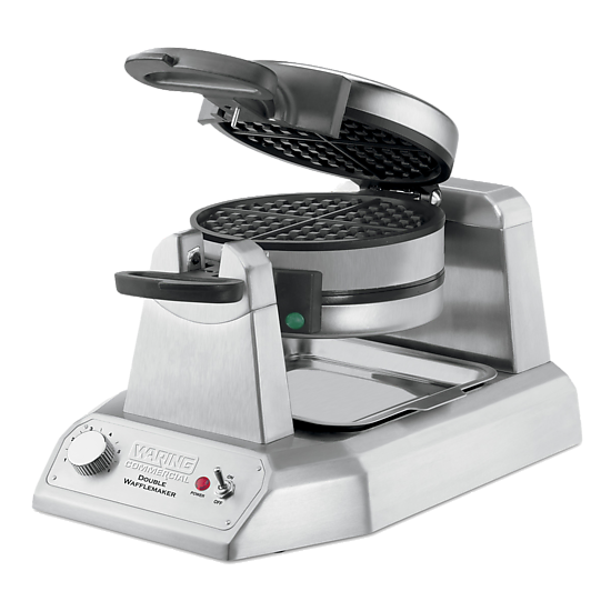 Waring Commercial Double Vertical Classic Waffle Maker – 120V 1300W